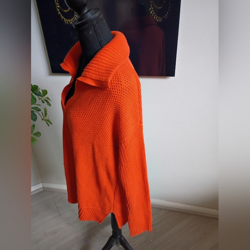 Ralph Lauren Women's Orange Vintage Sweater Size Large - Picture 5 of 14